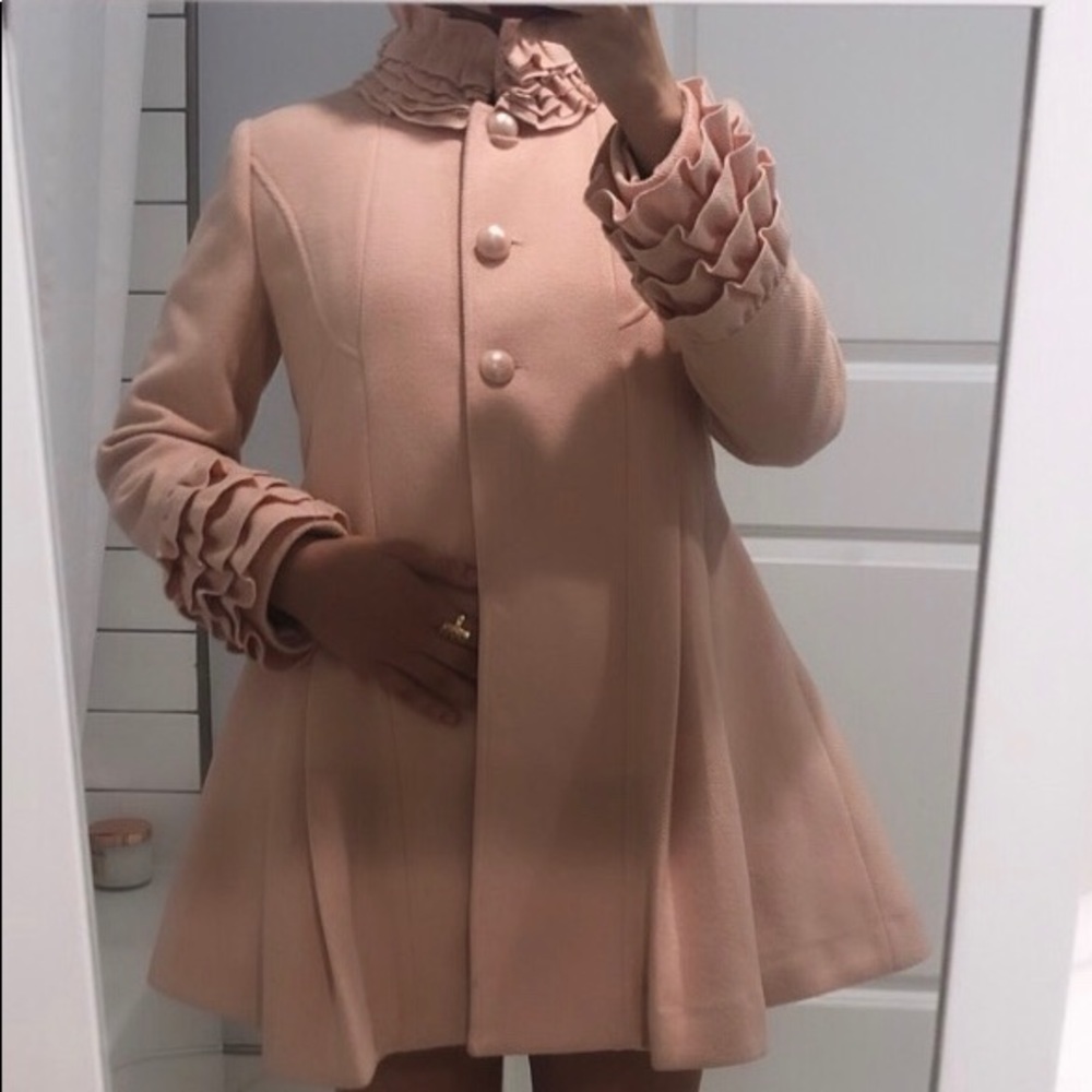 Baby Doll Pink Coat